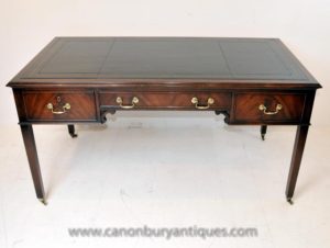 الإنجليزية ريجنسي الجدول مكتب الكتابة في الماهوجني