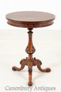 طاولة جانبية فيكتورية - طاولات عرضية عتيقة حوالي عام 1850