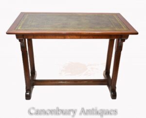 طاولة الكتابة من ريجنسي - مكتب من خشب الماهوجني