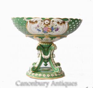 طبق بورسلين سيفرس - جرة فرنسية قائمة