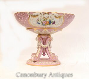 طبق بورسلين من سيفرس - بخاخ زهور كومبورت على حامل